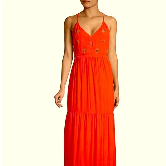 Claire Ruffle Tiered Embroidered Sundress - Picture 2 of 8